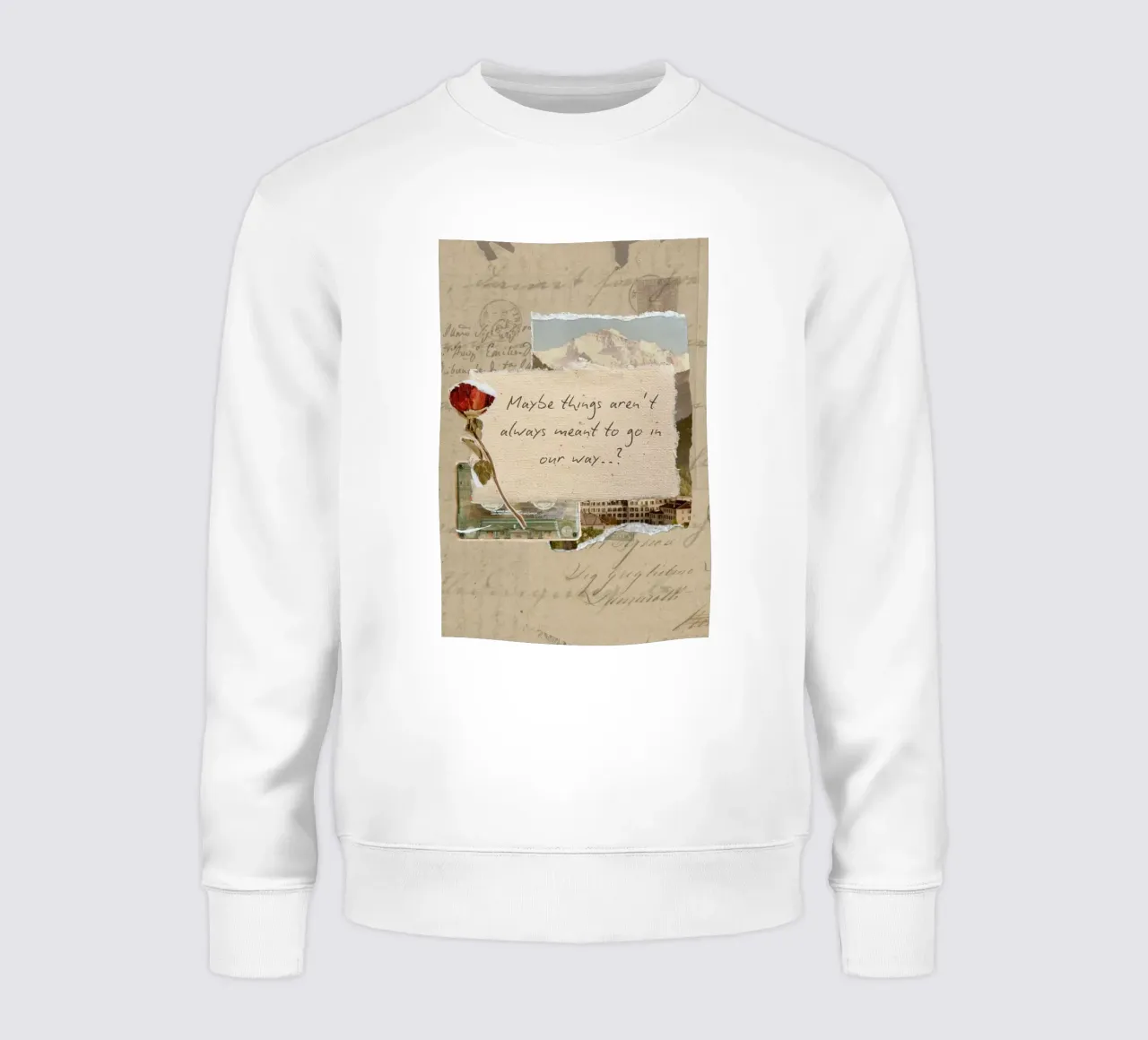 forse le cose non sono felpa da art quots shop
