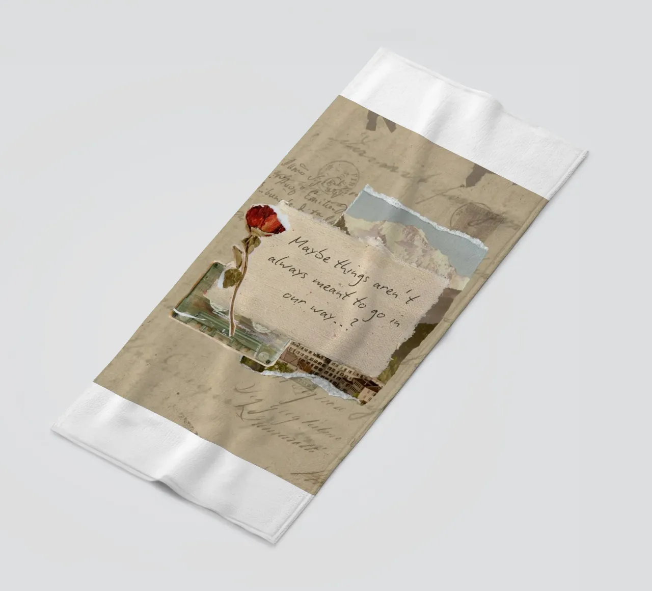 forse le cose non sono telo mare da art quots shop