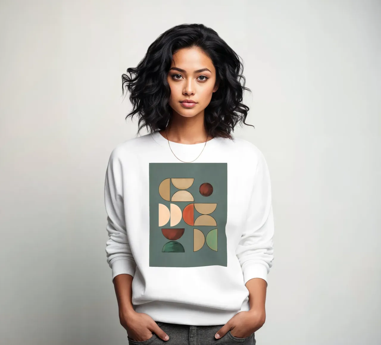 Geometric Balance sweatshirt by Gaite