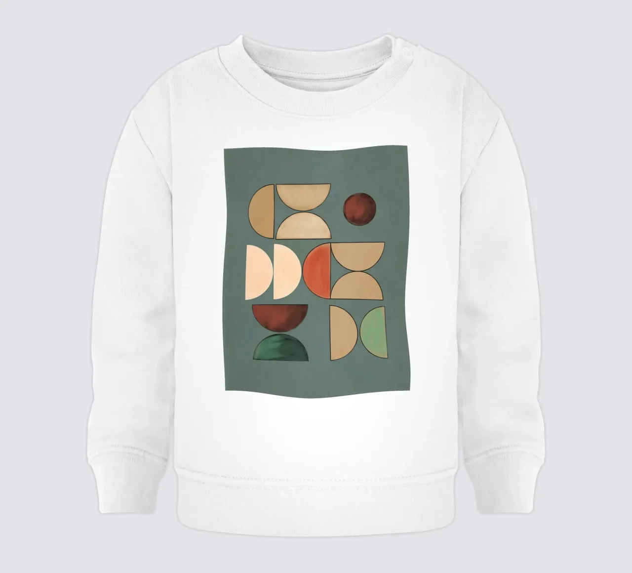 Geometric Balance baby sweatshirt by Gaite
