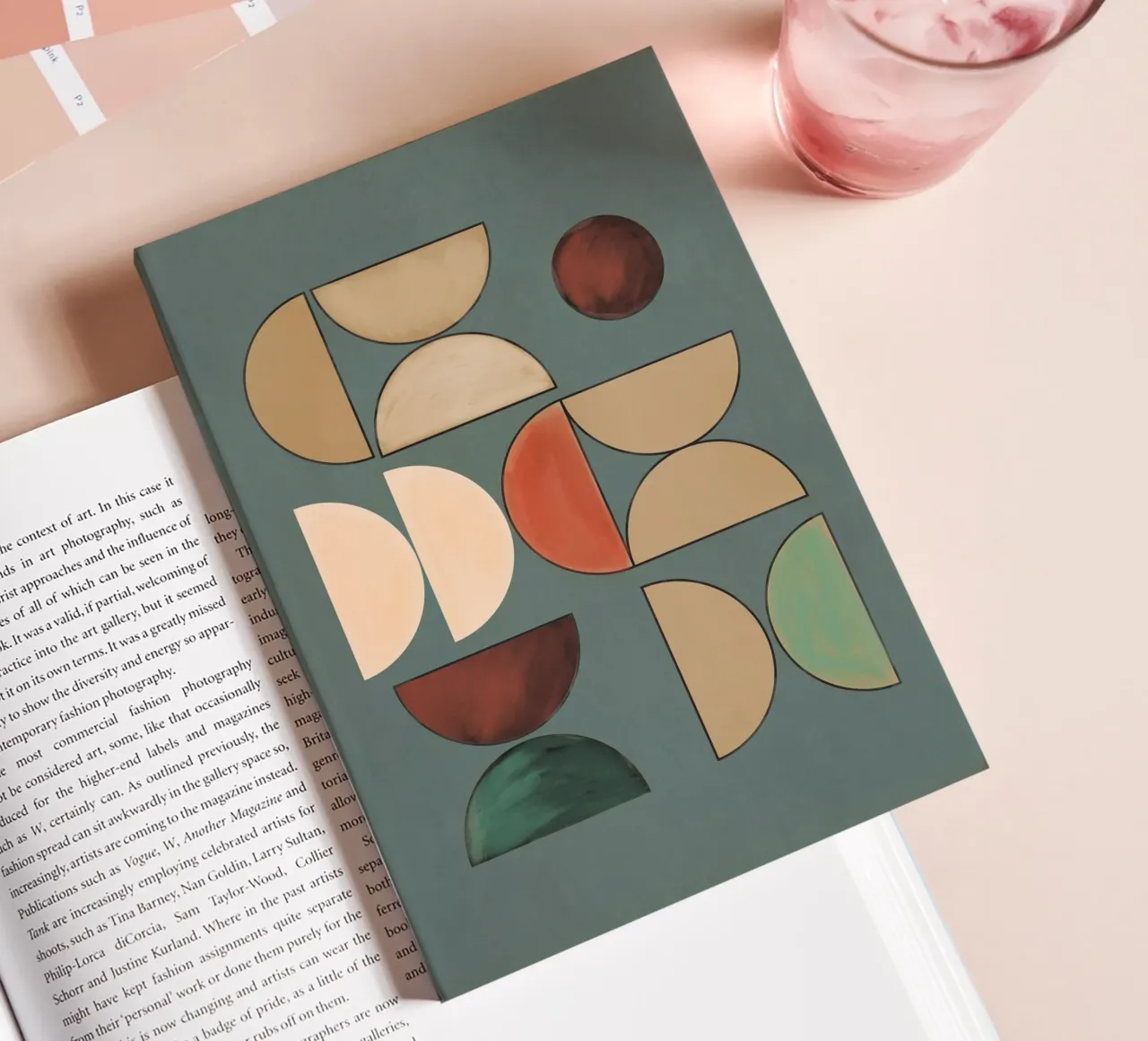 Geometric Balance notebook by Gaite