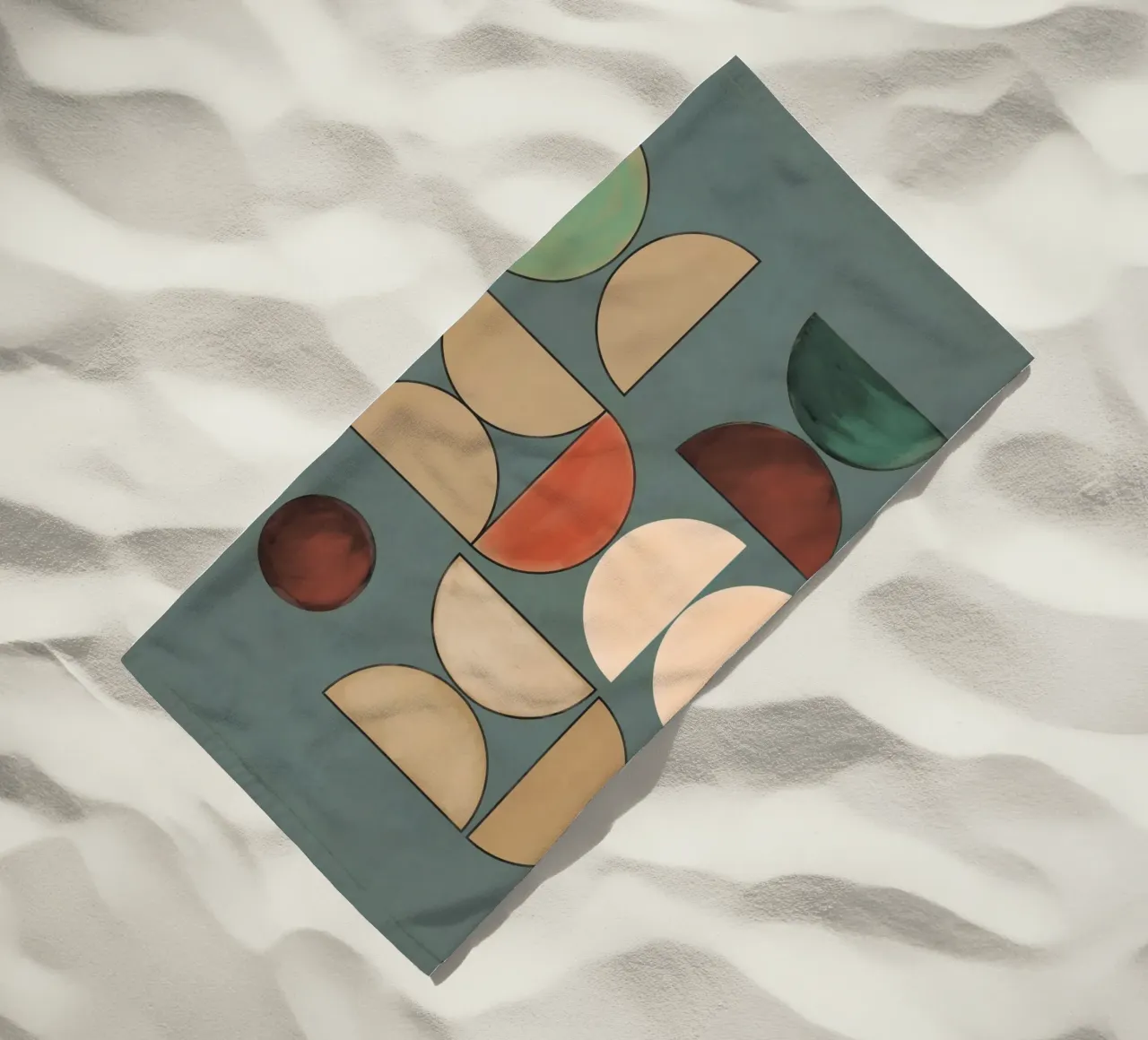 Equilibrio geometrico telo mare da Gaite