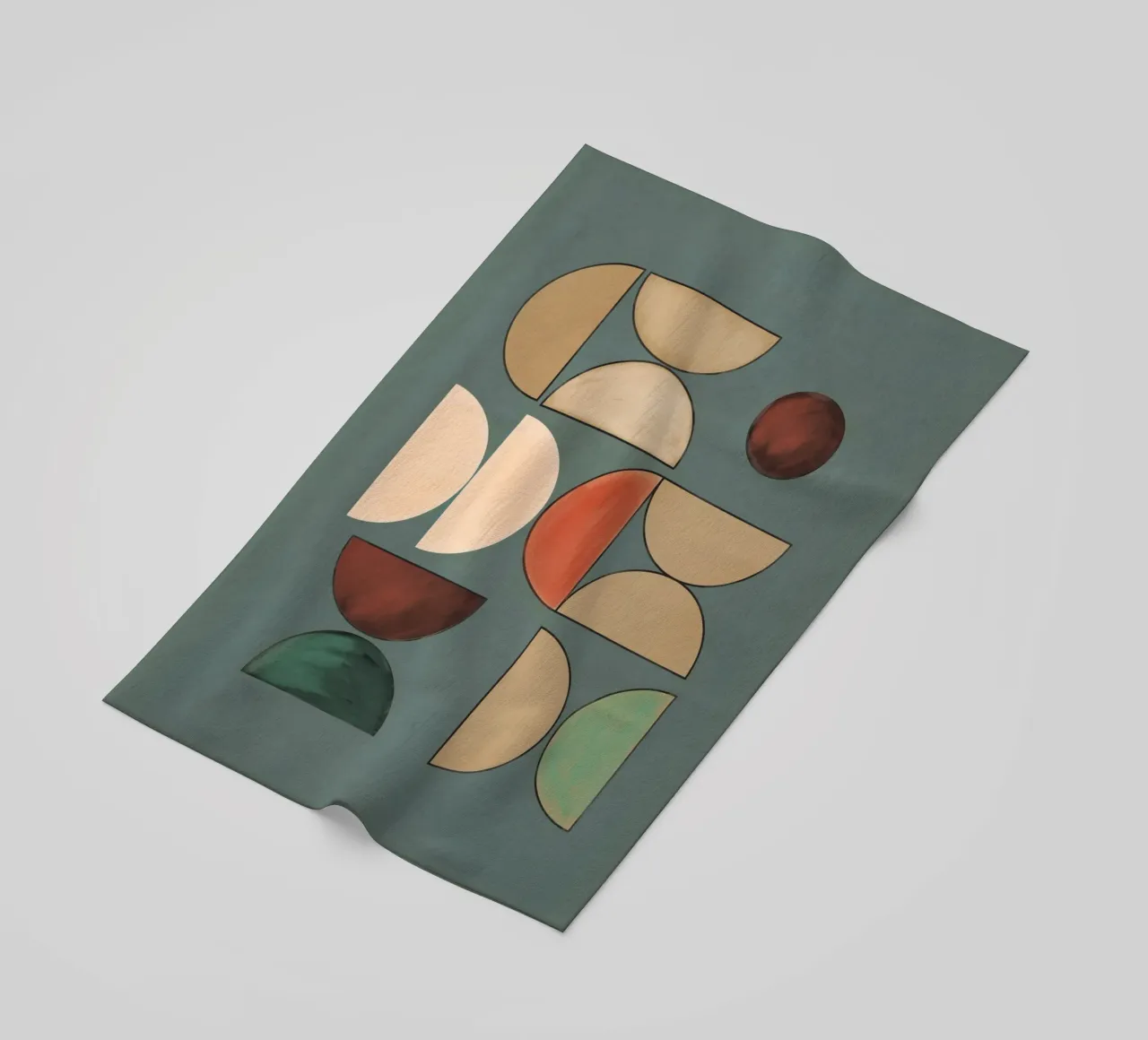 Equilibrio geometrico telo mare da Gaite