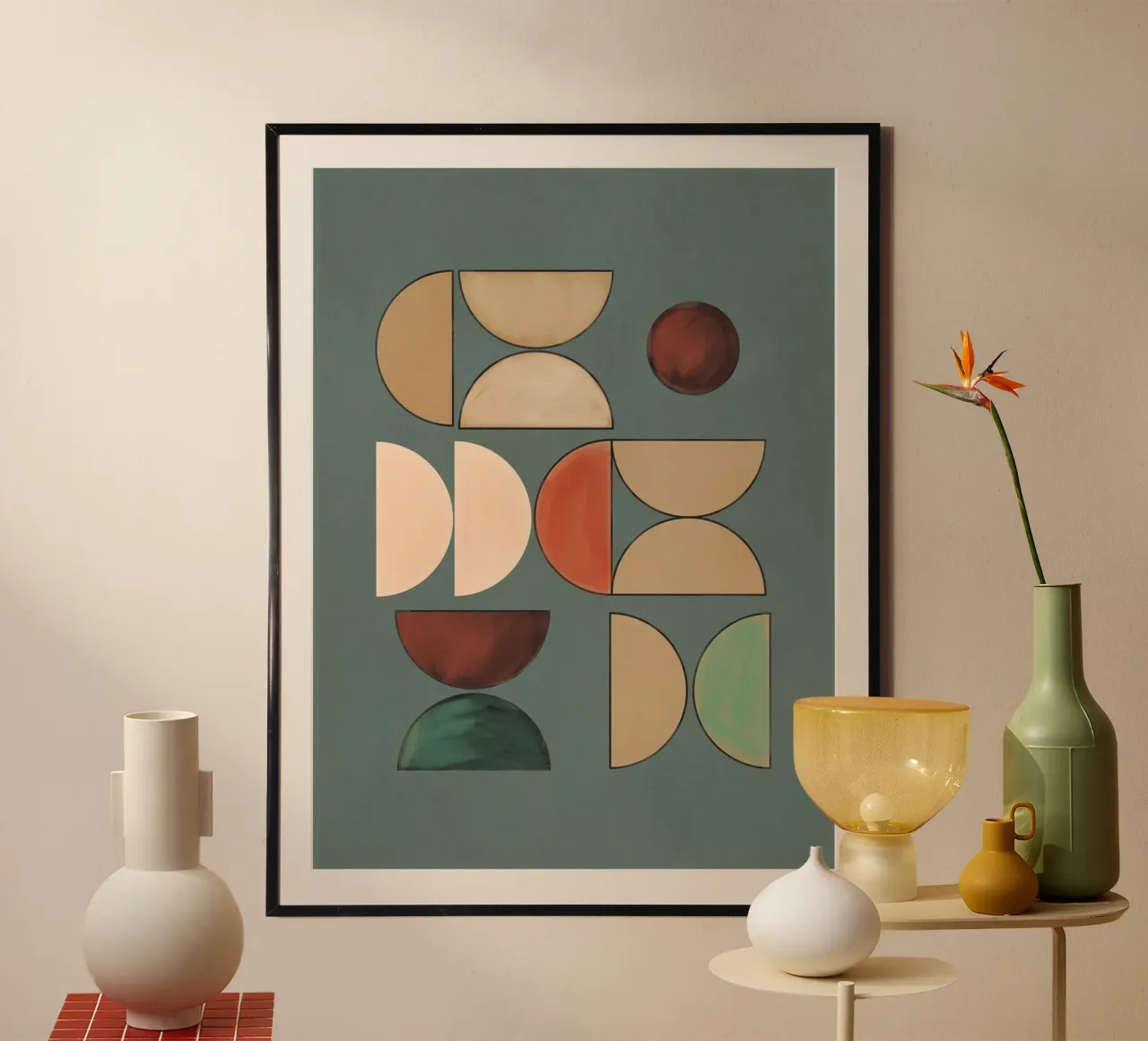Geometrisches Gleichgewicht Hahnemühle von Gaite