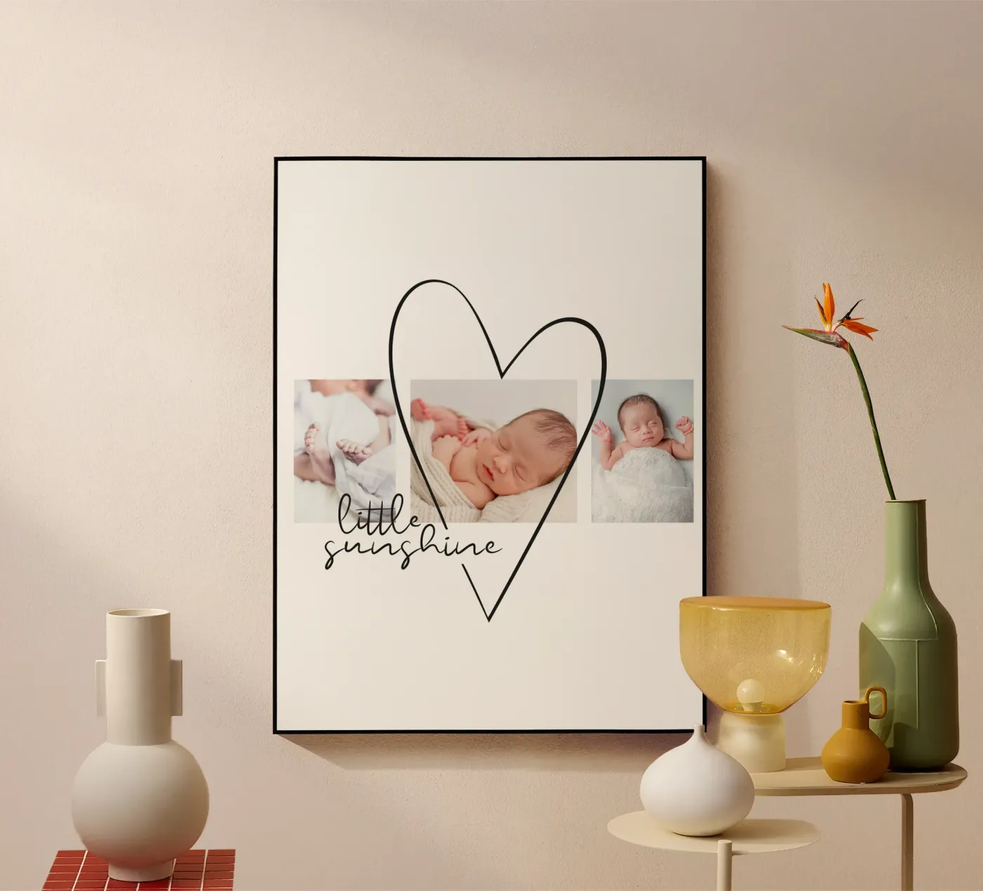 Big Heart acryl van Kartenliebe