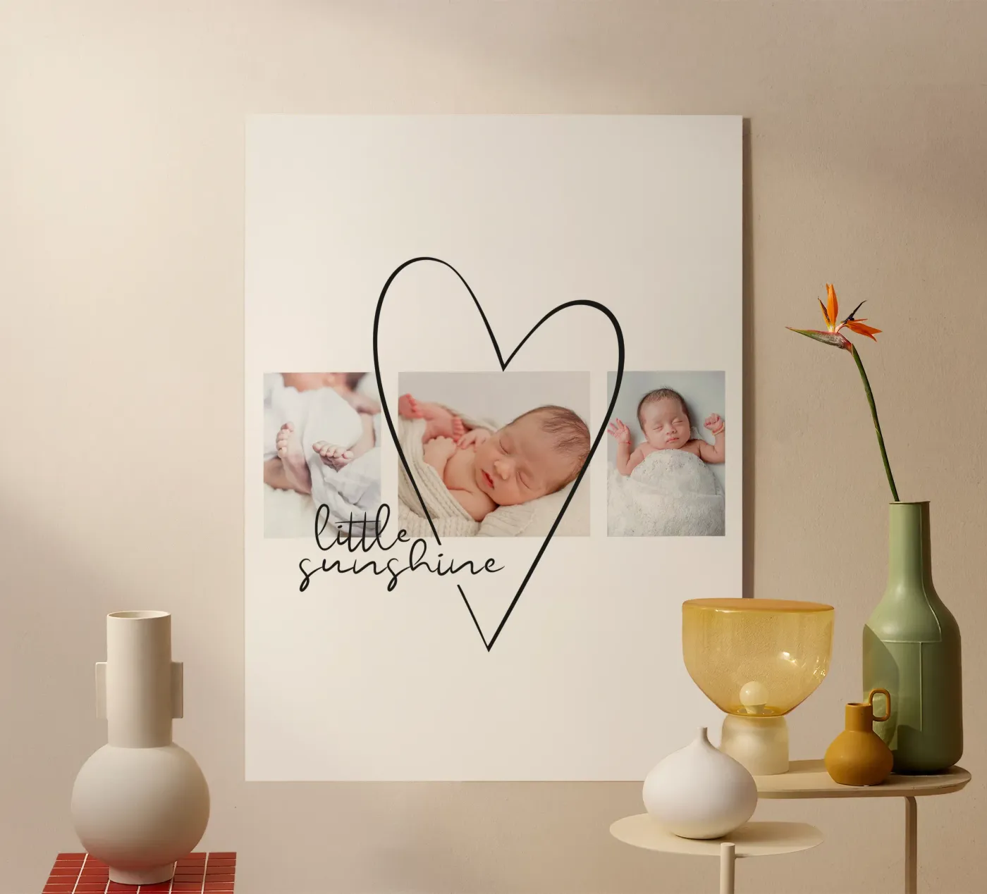 Big Heart acryl van Kartenliebe