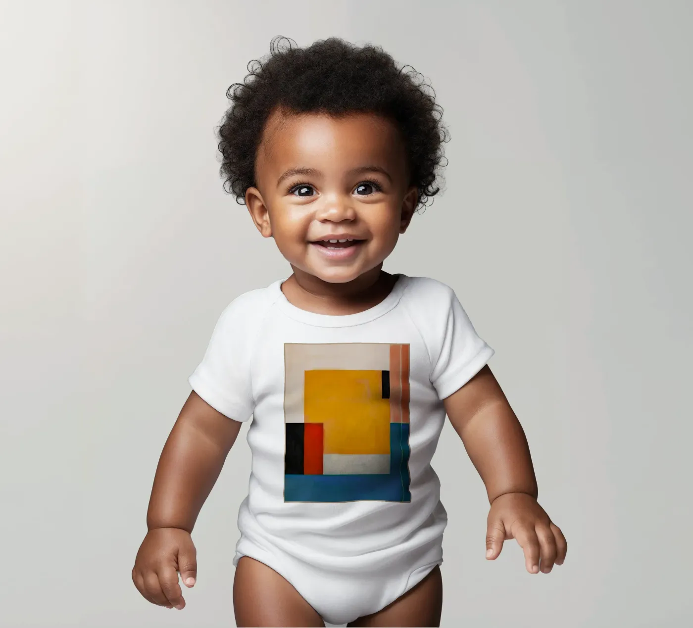 Modern Composition babyrompertje korte mouwen van Gaite