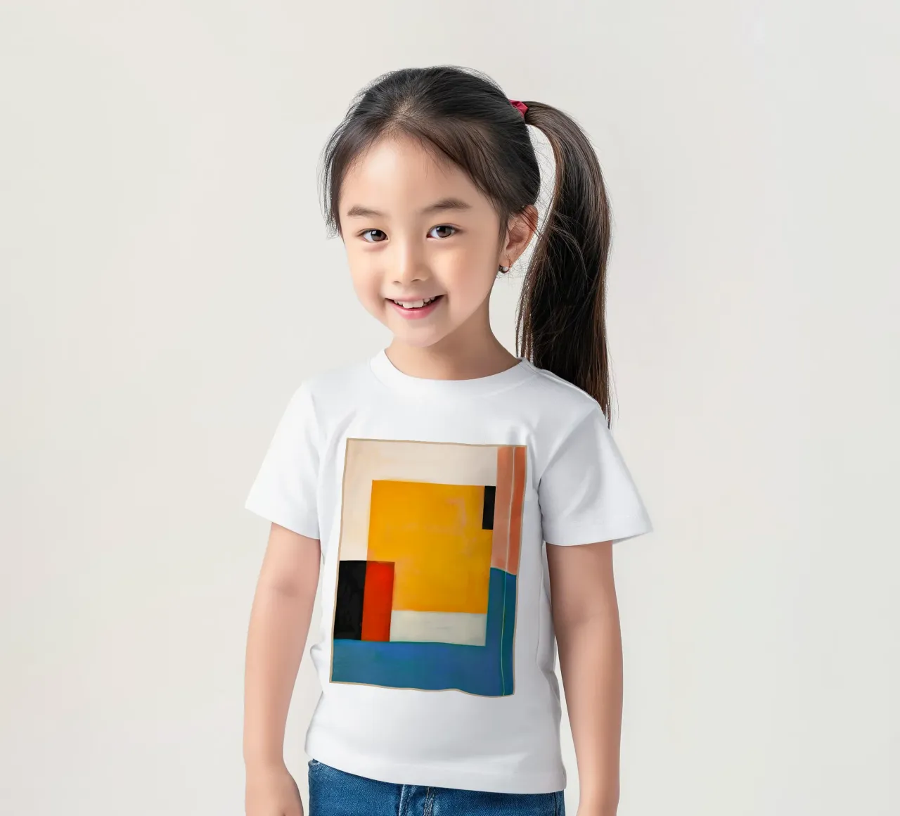 Composizione moderna t-shirt bambini da Gaite