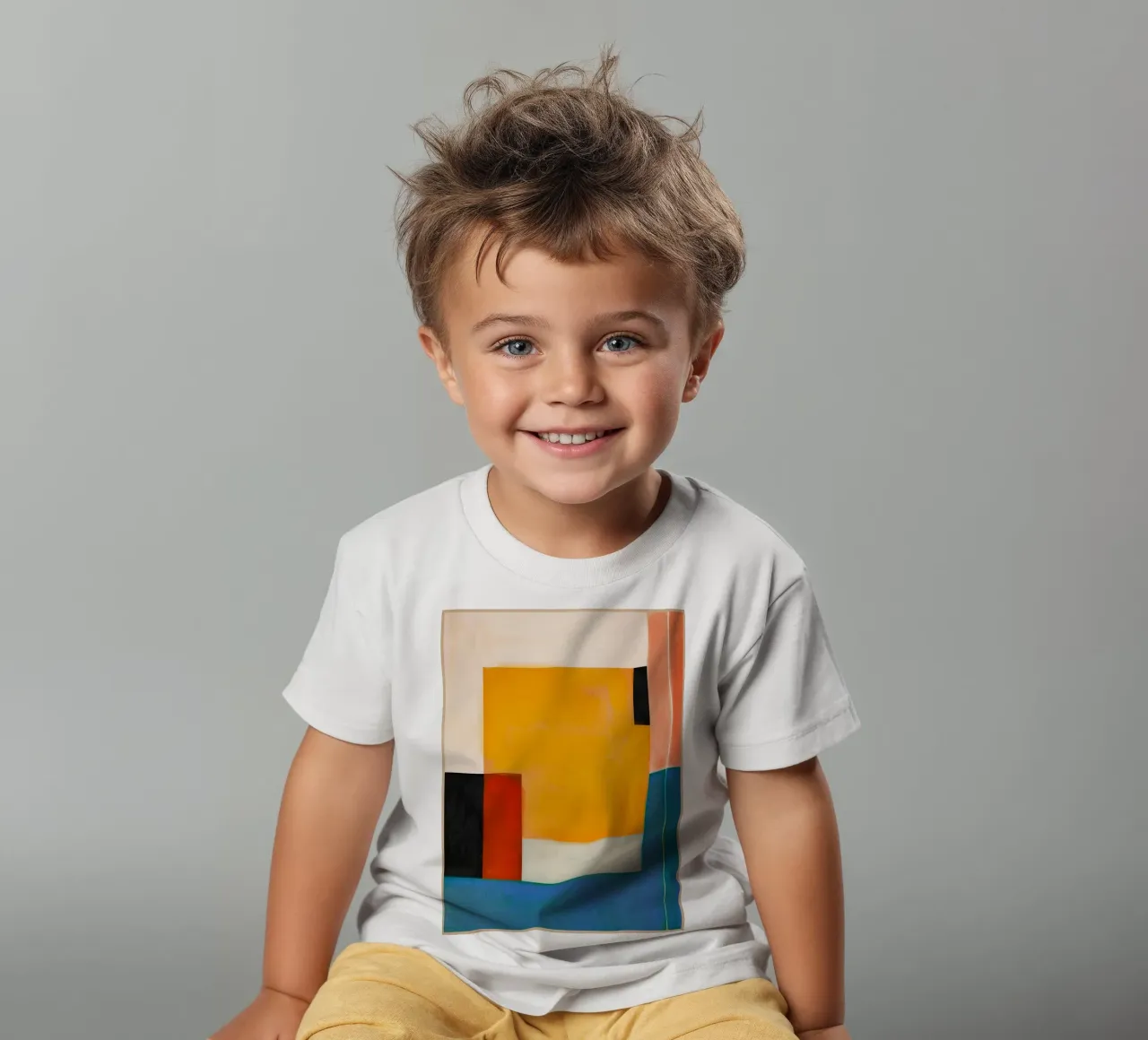 Composizione moderna t-shirt bambini da Gaite