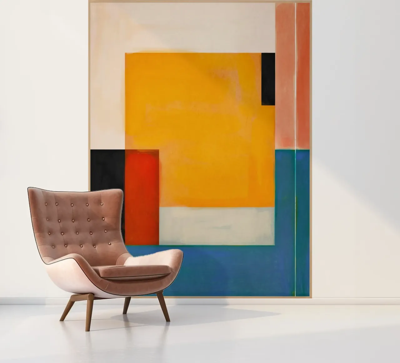 Moderne compositie fotobehang van Gaite