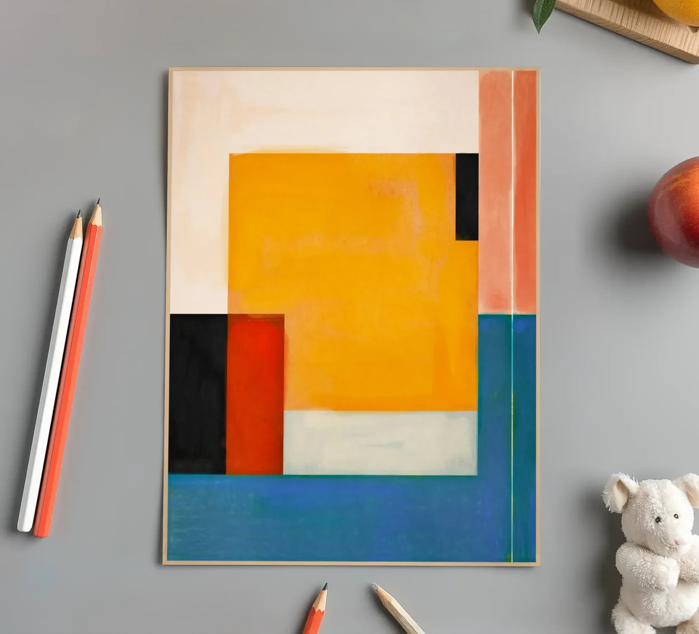 Modern Composition sticker sheet by Gaite