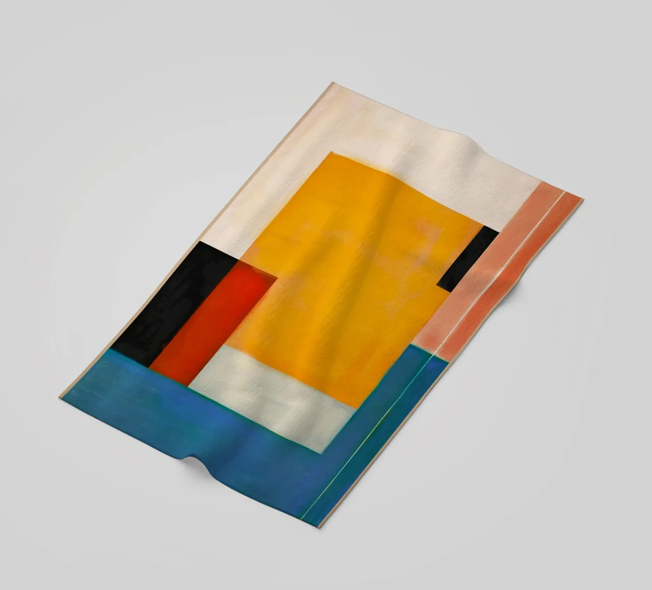 Modern Composition beach towel by Gaite