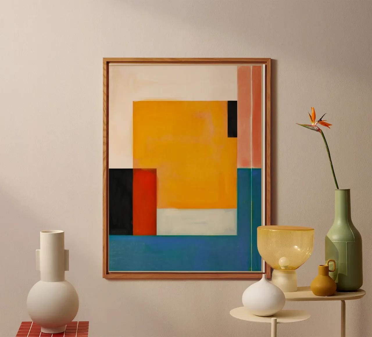 Modern Composition forex plate by Gaite