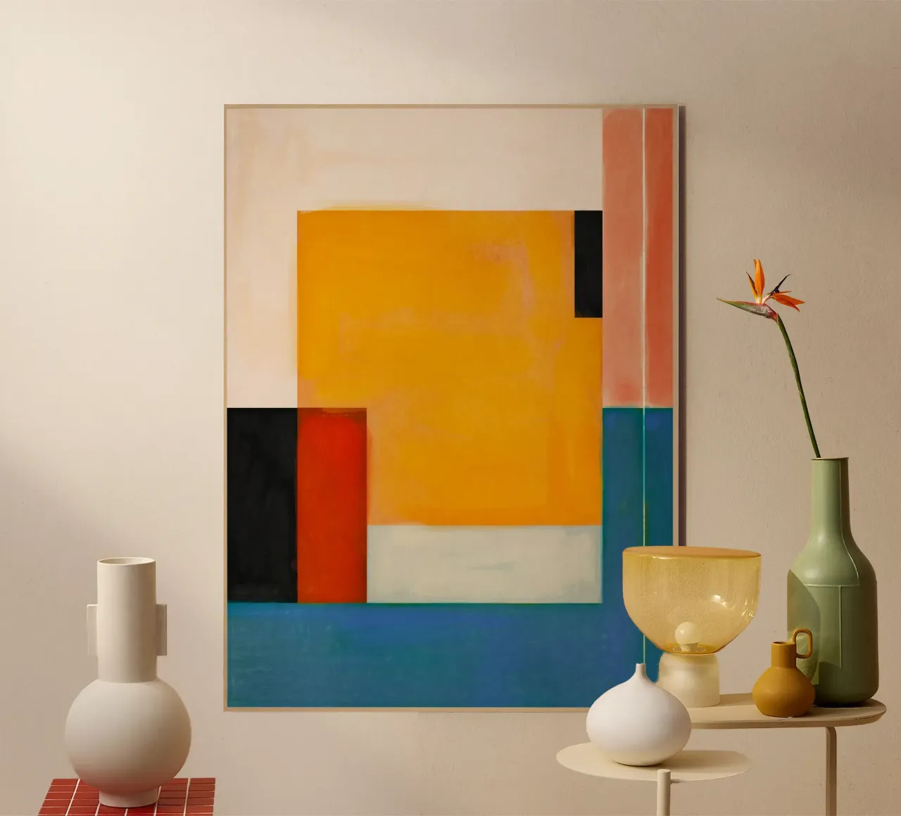 Modern Composition forex plate by Gaite