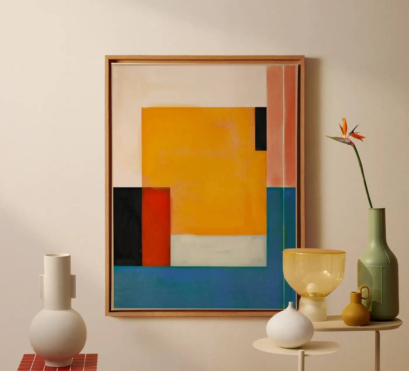 Modern Composition canvas by Gaite