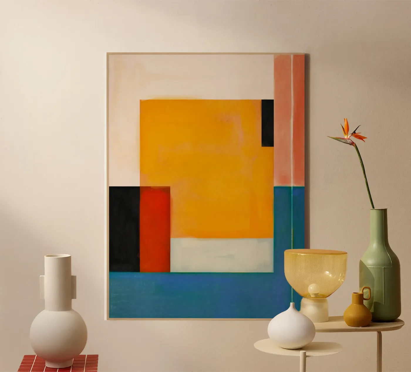 Modern Composition canvas by Gaite