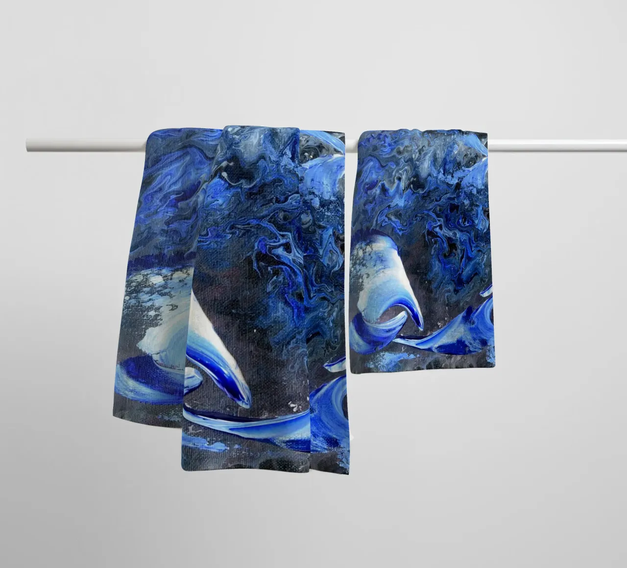 IN PROFONDITÀ asciugamano da bagno da Thierry Vobmann Abstract painting