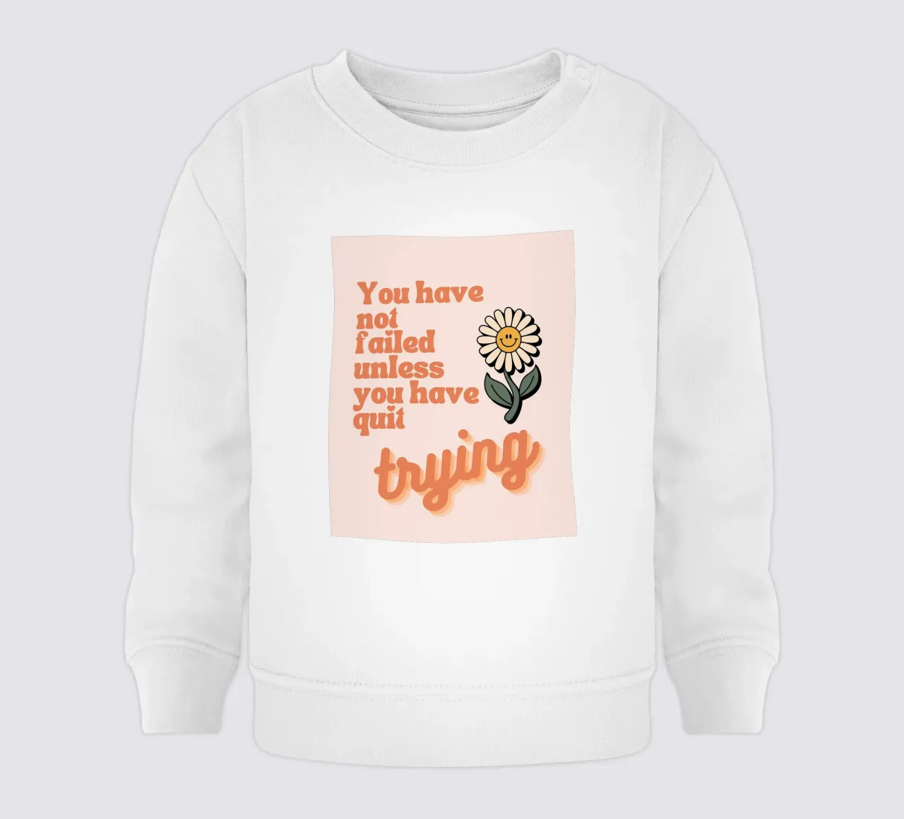 non avete fallito se non felpa neonato da art quots shop