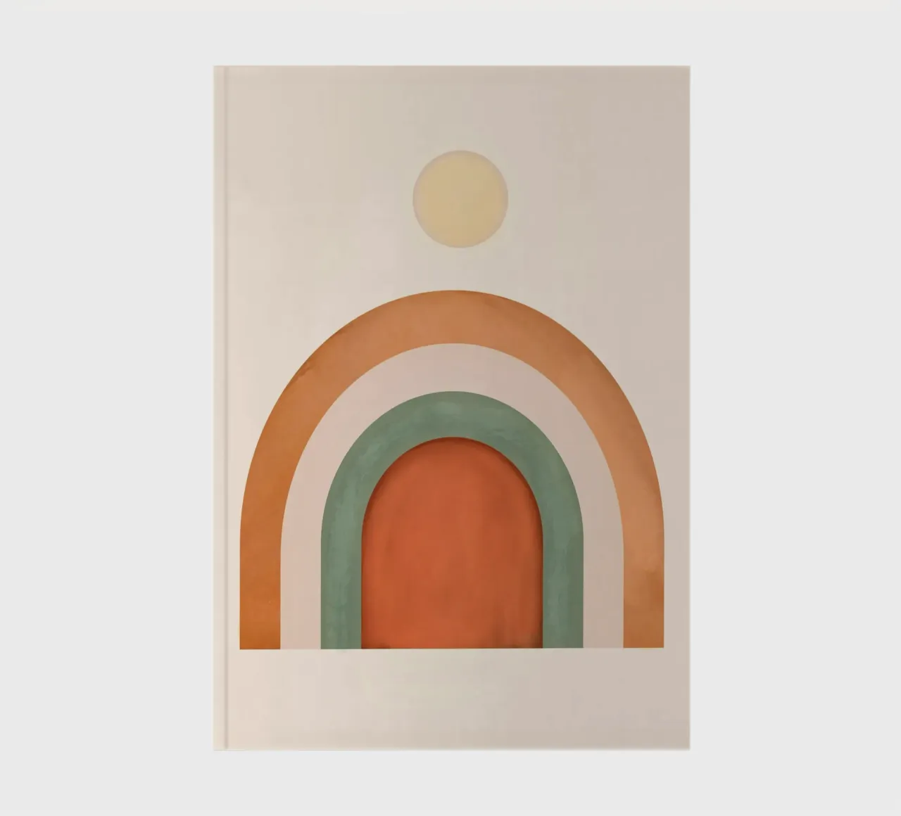 Sun and Arch notebook by Gaite