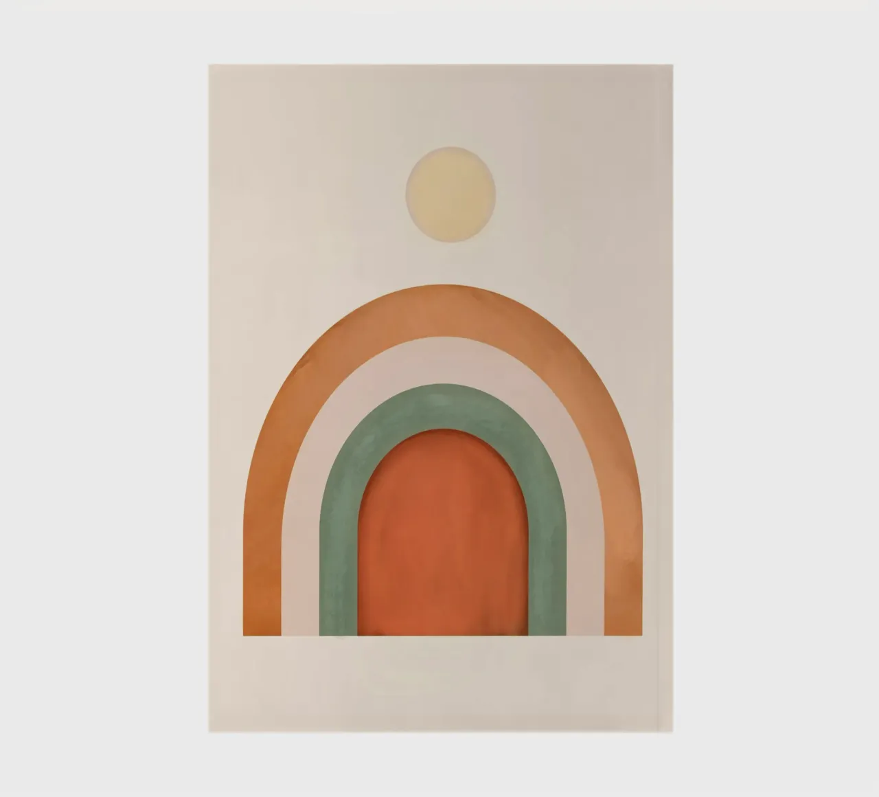 Sun and Arch notebook by Gaite