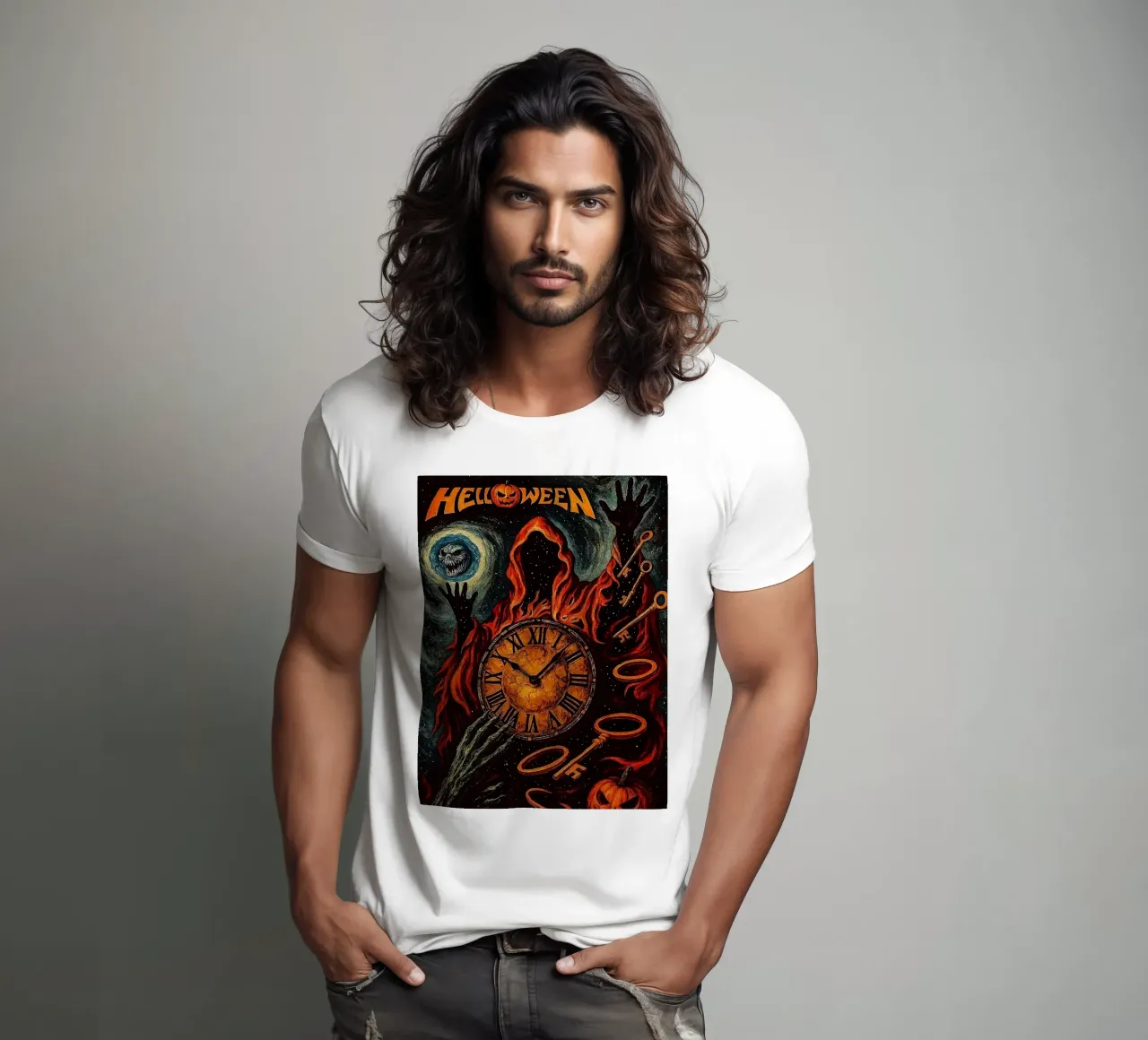 Groupe Helloween t-shirt de vanhesling