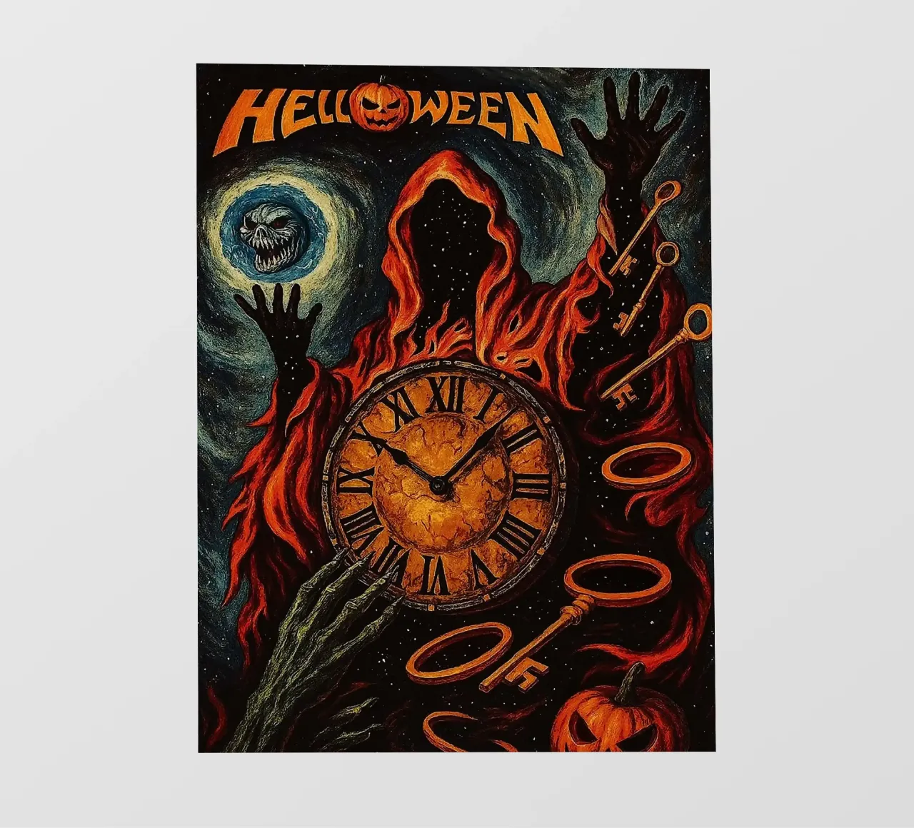 Helloween band pellicola backlit da vanhesling