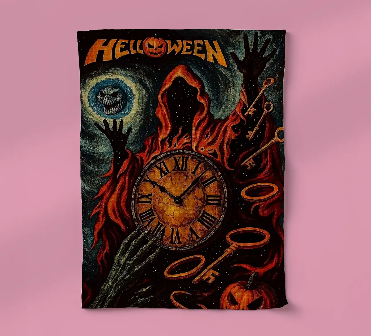 Helloween band canovaccio da cucina da vanhesling
