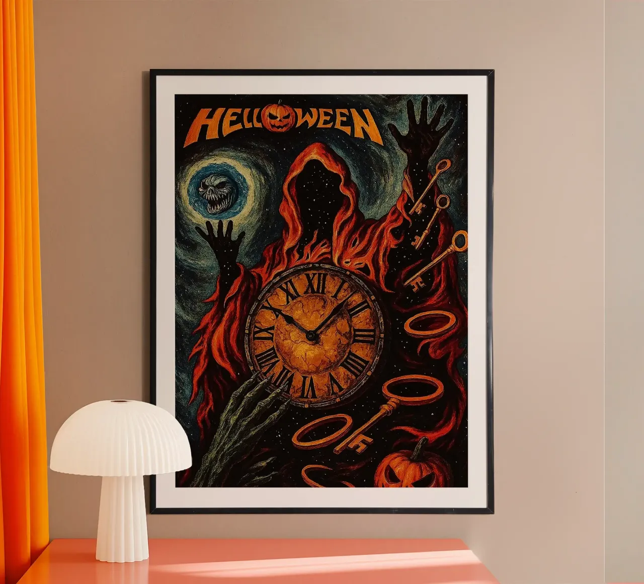 Helloween band carta hahnemühle da vanhesling