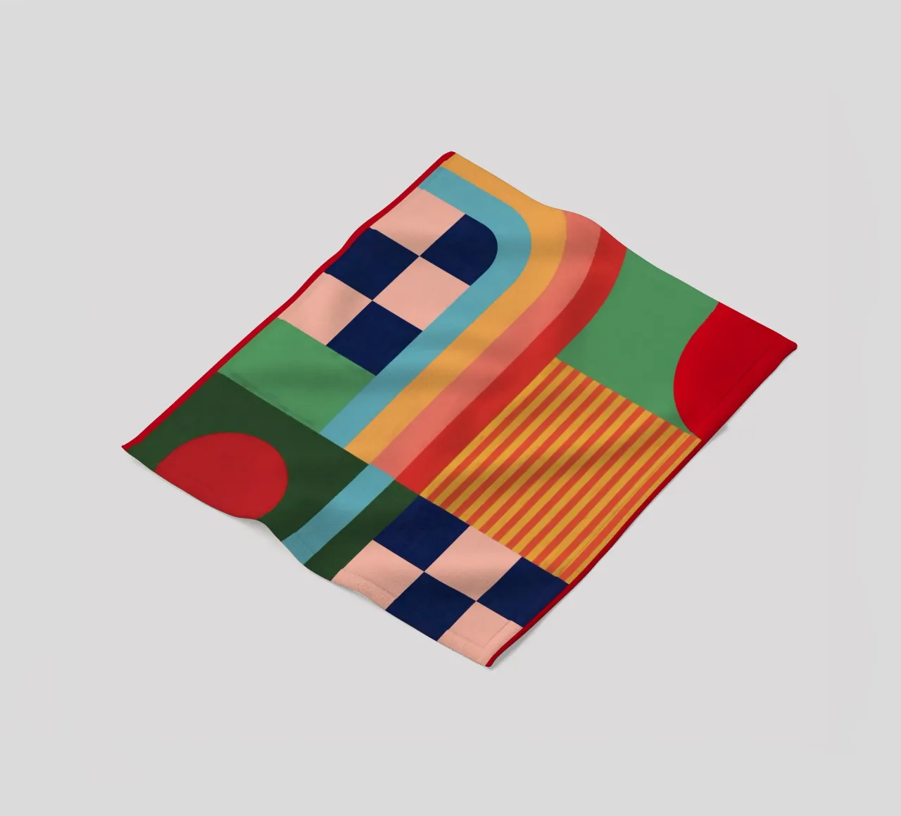 Geometria giocosa coperta in pile da Gaite