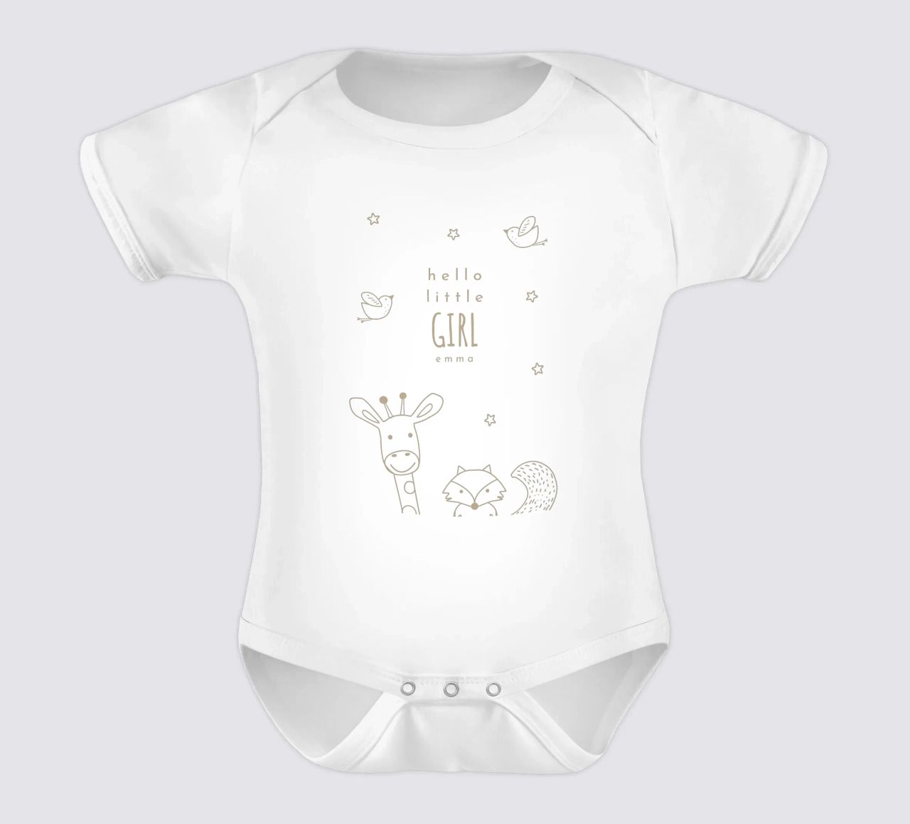 Little Animals body bébé de Kartenliebe