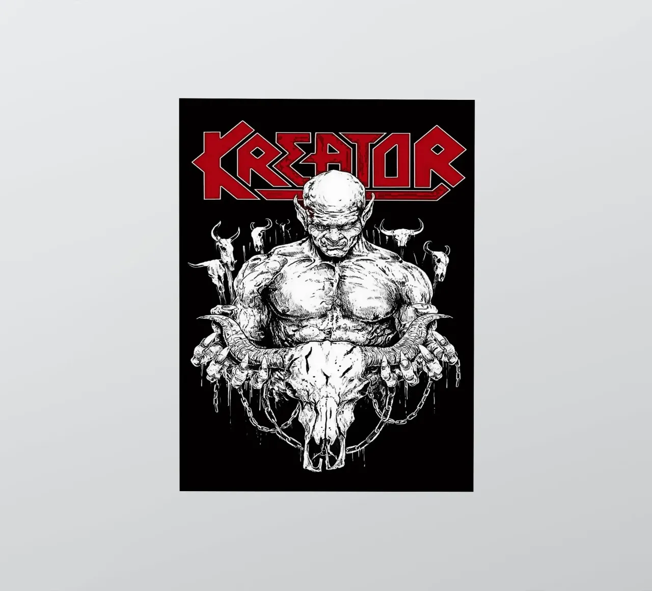groupe kreator autocollant de vanhesling