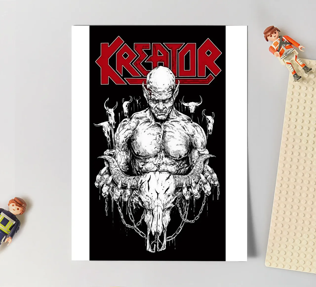 kreator band stickervel van vanhesling