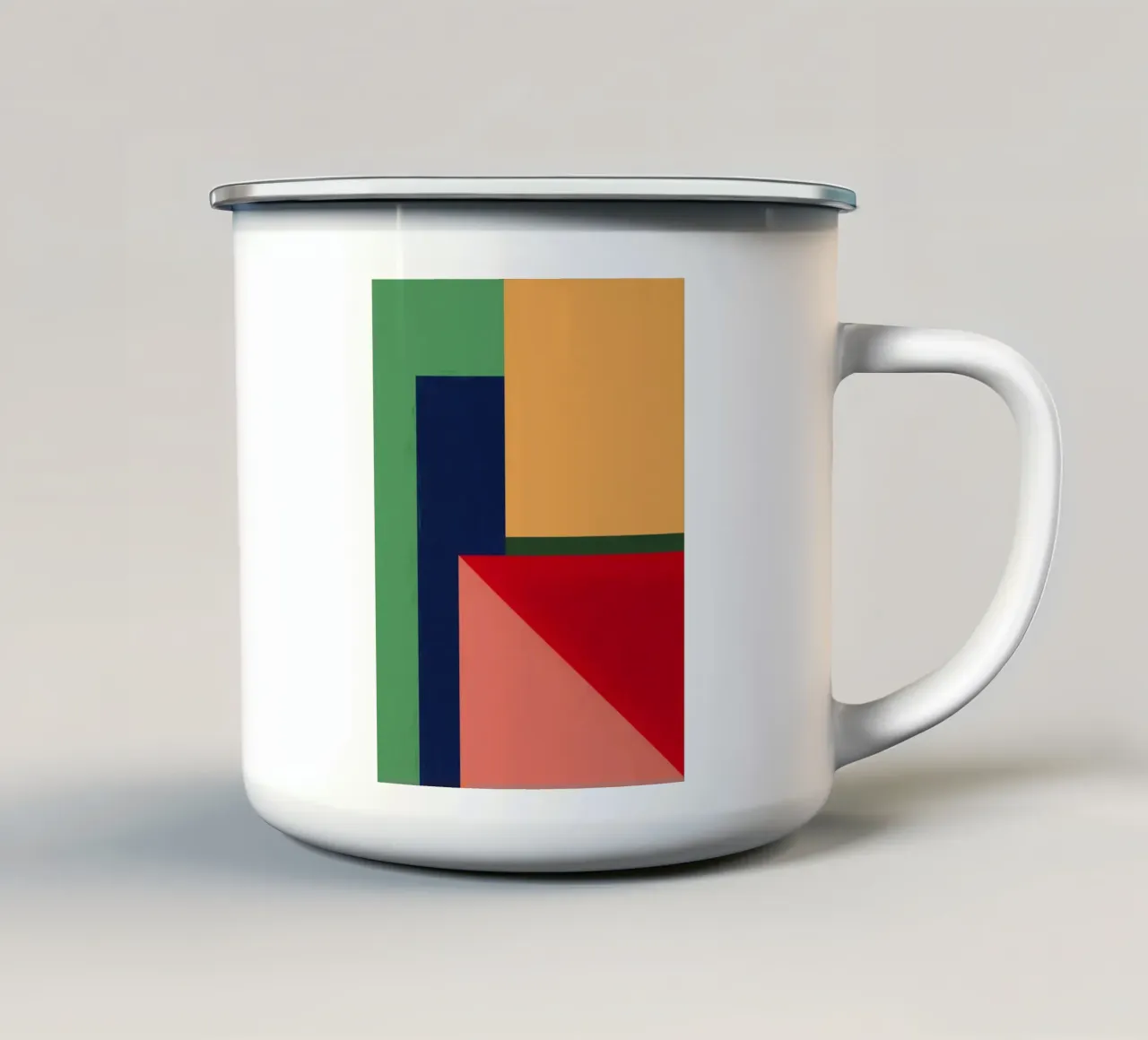 Struttura del colore tazza in smalto da Gaite