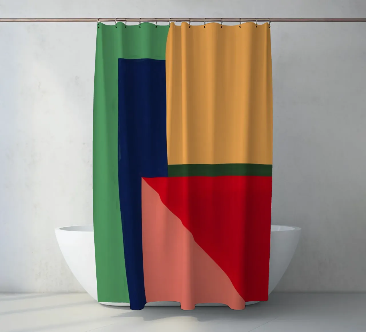 Struttura del colore tenda da doccia da Gaite