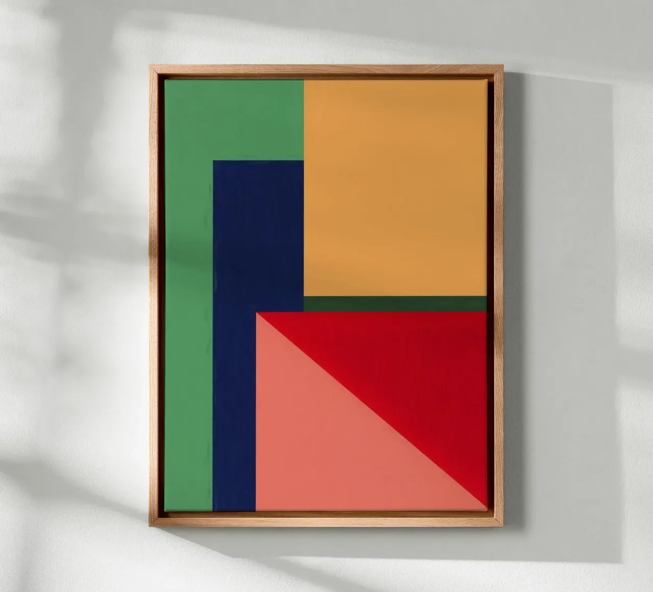 Kleur Structuur canvas van Gaite