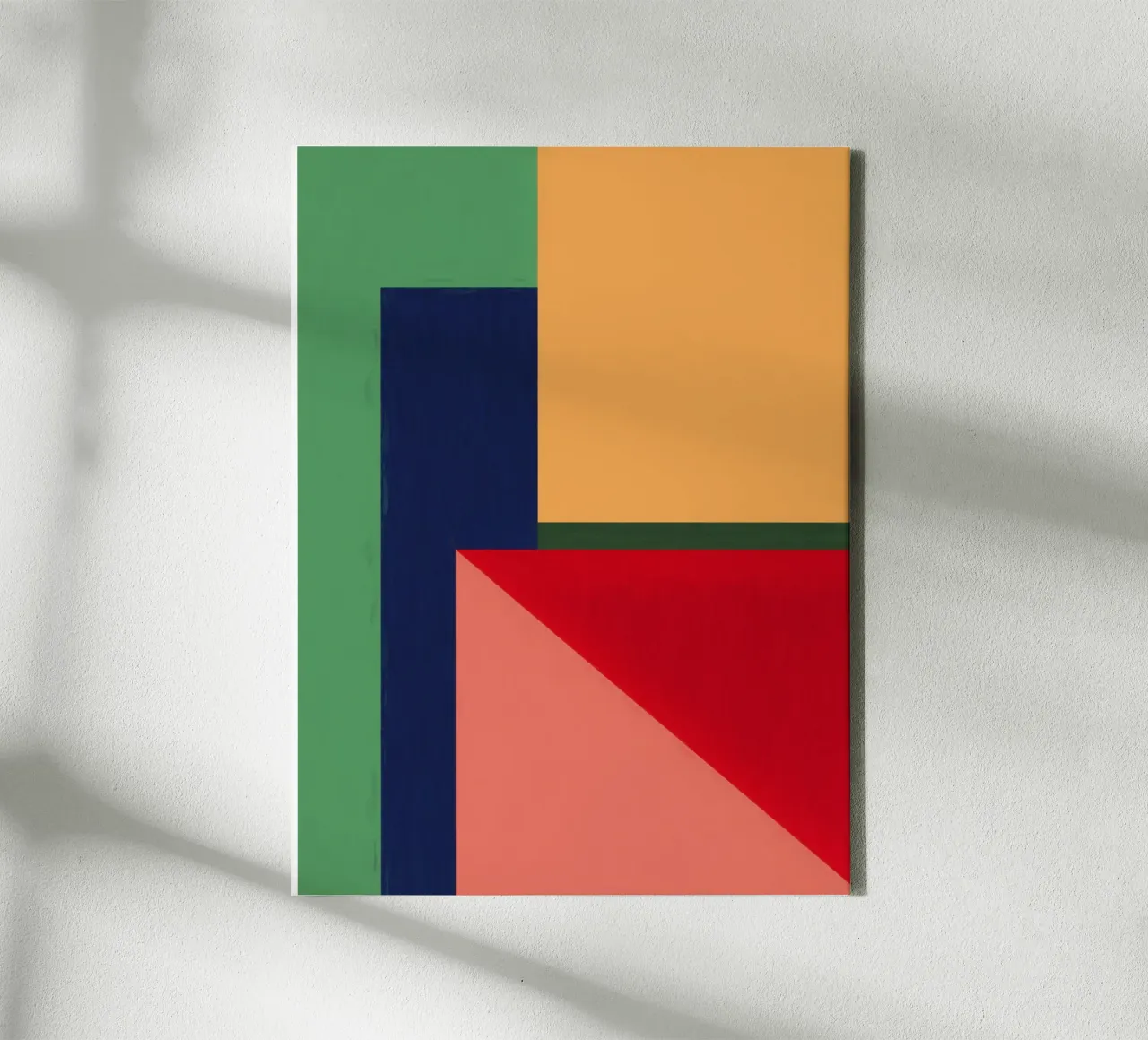 Kleur Structuur canvas van Gaite