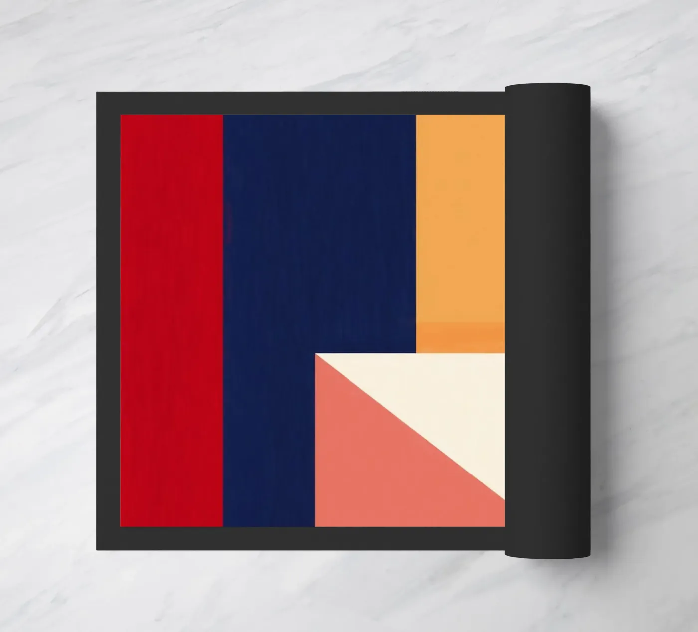 Color Structure doormat by Gaite