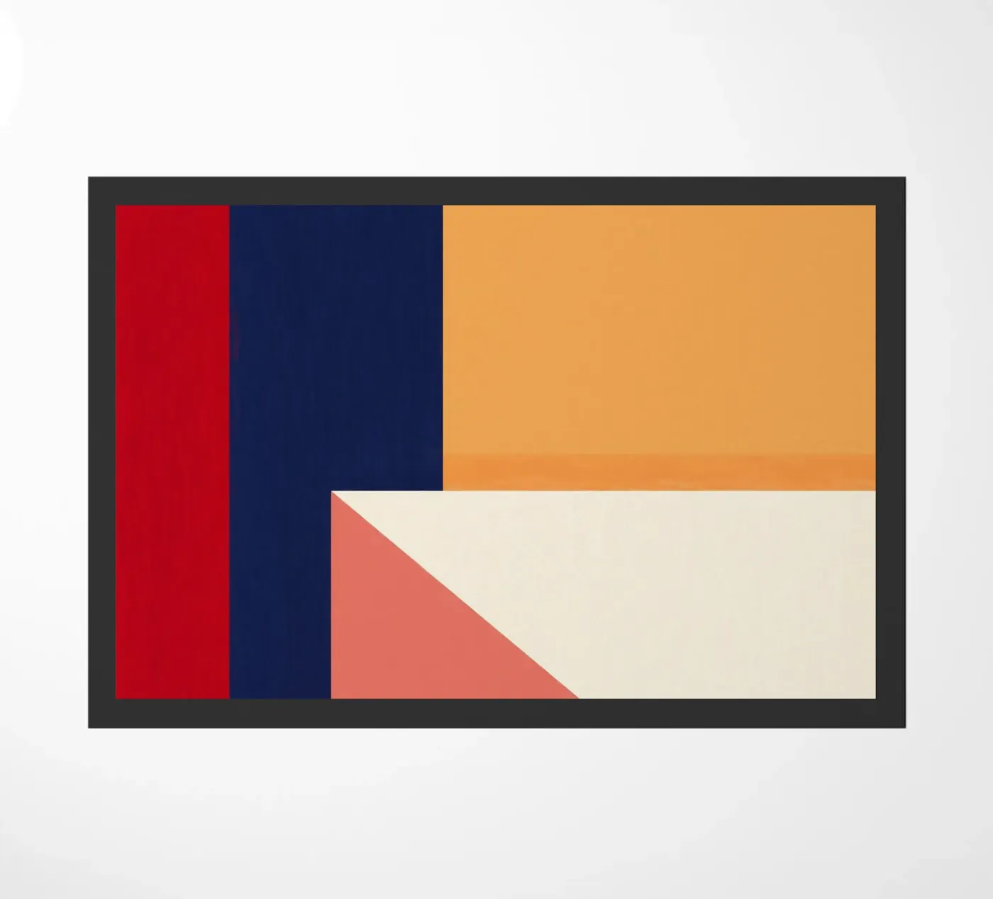 Color Structure doormat by Gaite