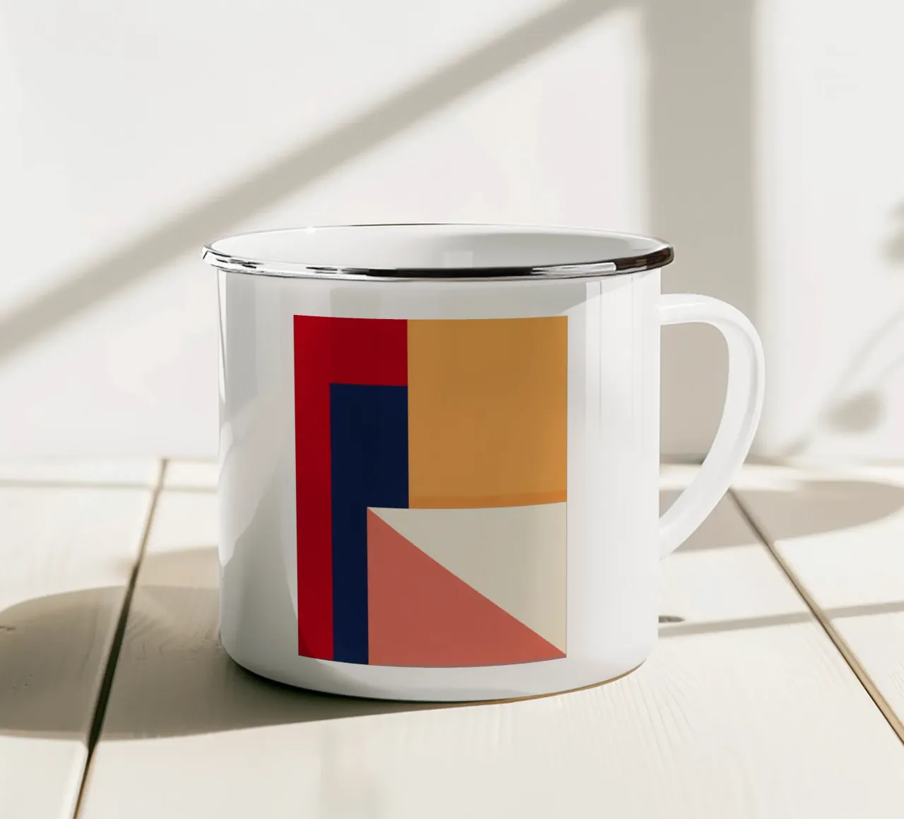 Struttura del colore tazza in smalto da Gaite