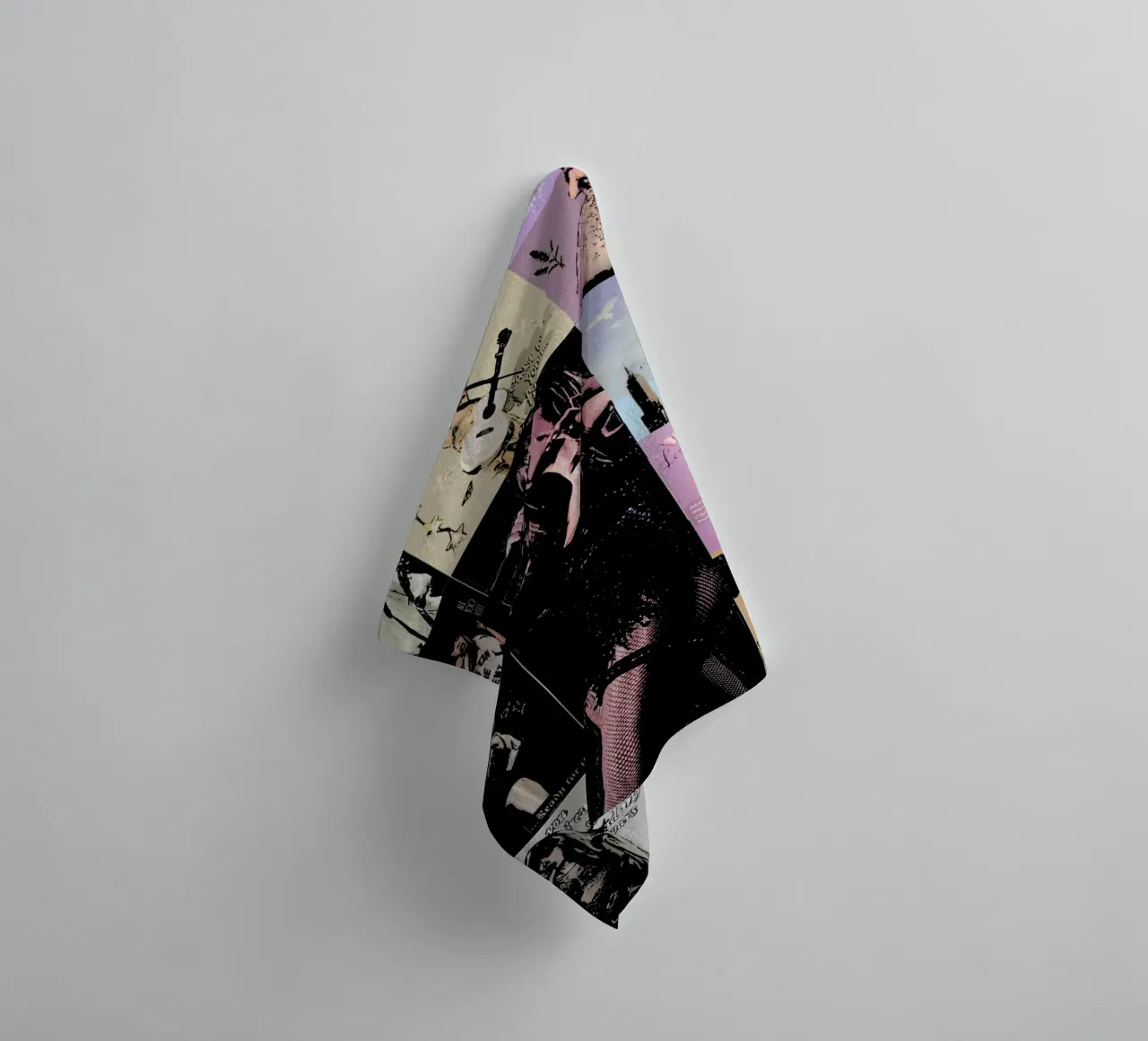 Taylor Swift Poster Art Print towel by music soul