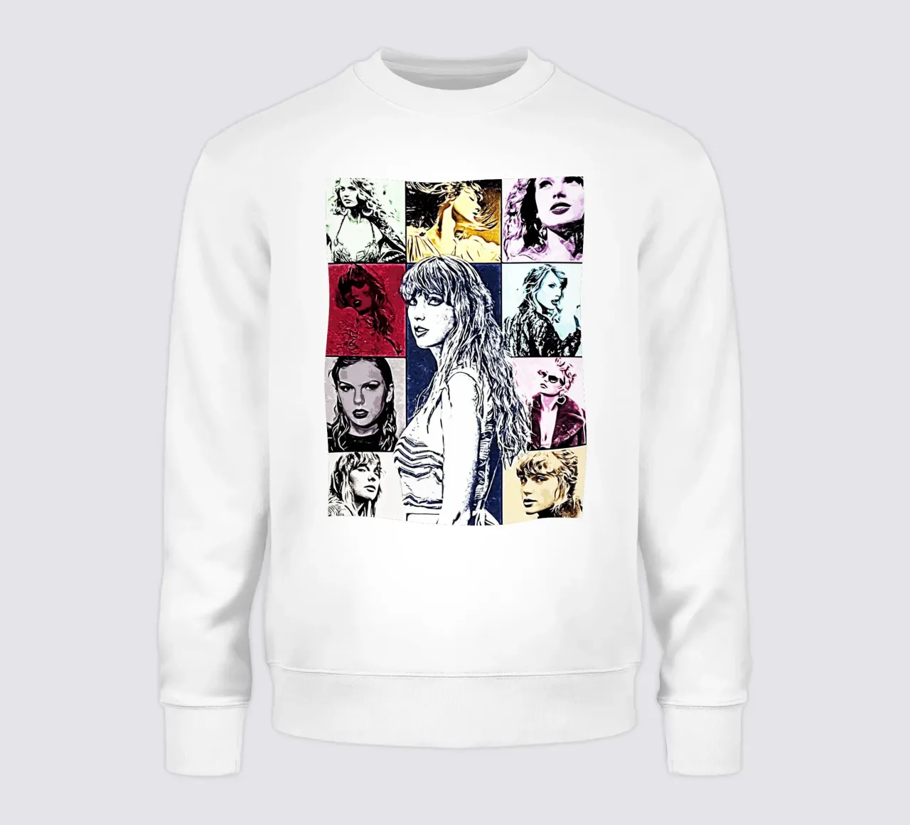 Arte pop di Taylor Swift felpa da music soul