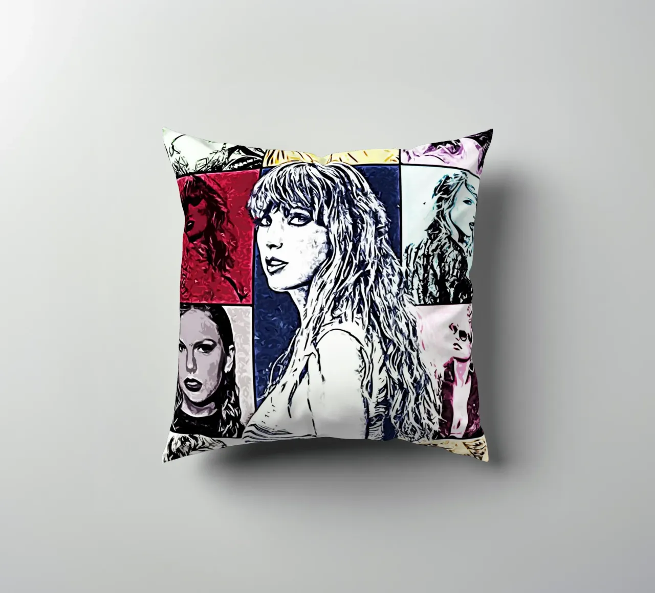 Arte pop di Taylor Swift cuscino da music soul
