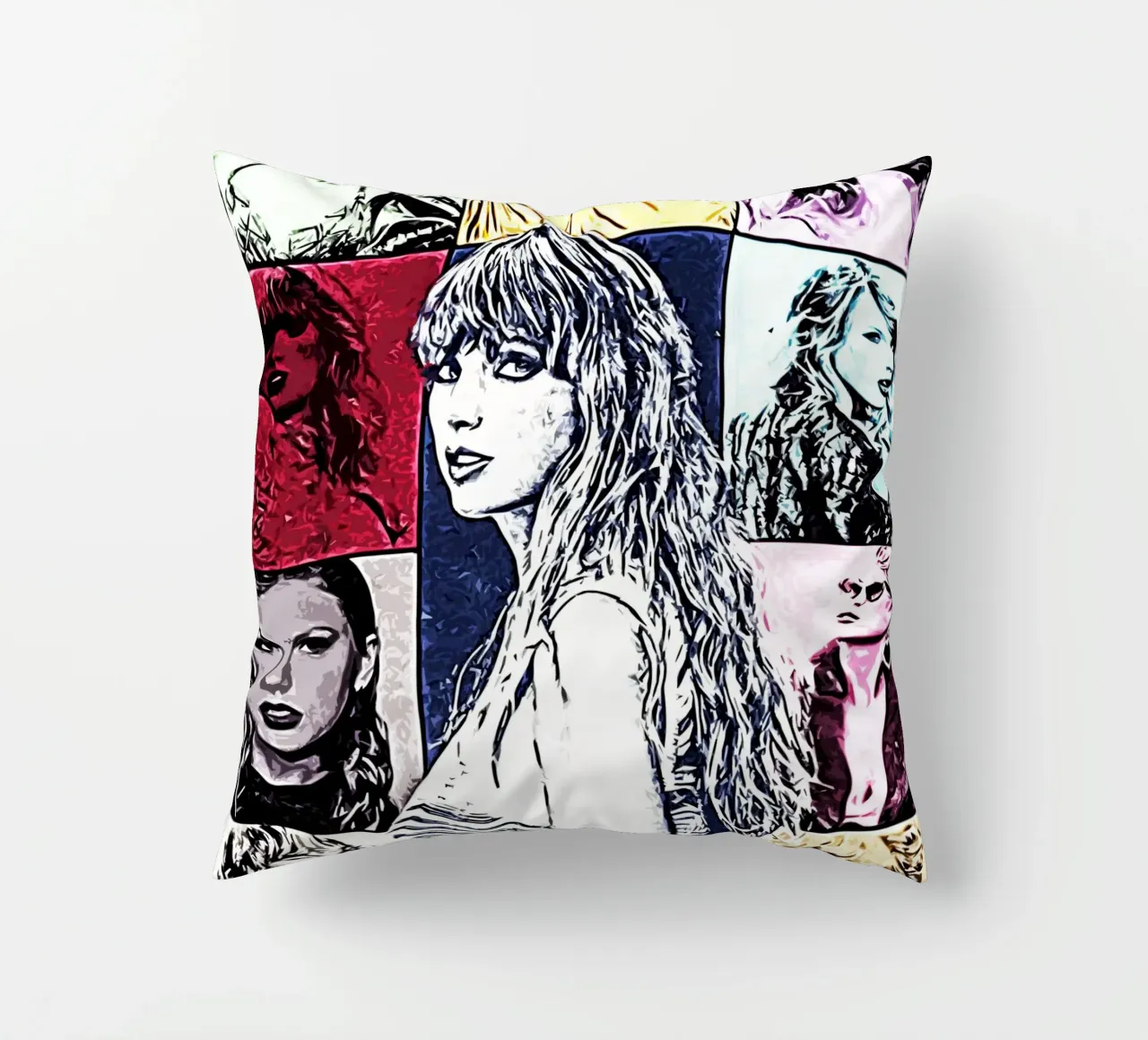 Arte pop di Taylor Swift cuscino da music soul