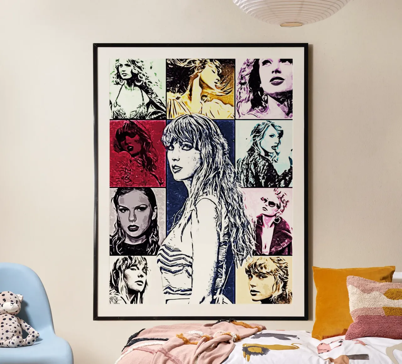 Arte pop di Taylor Swift carta hahnemühle da music soul