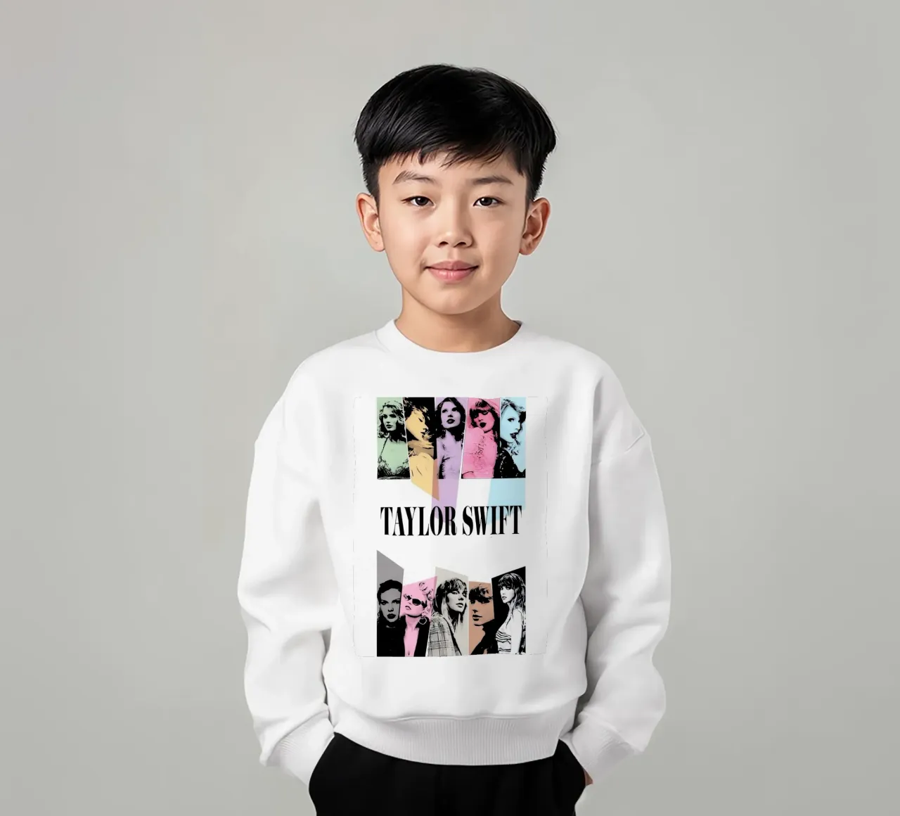 Taylor Swift 12 Arte felpa bambino da music soul