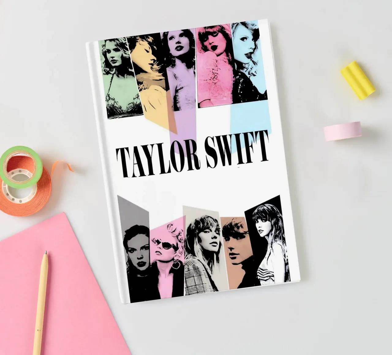 Taylor Swift 12 Art notebook by music soul