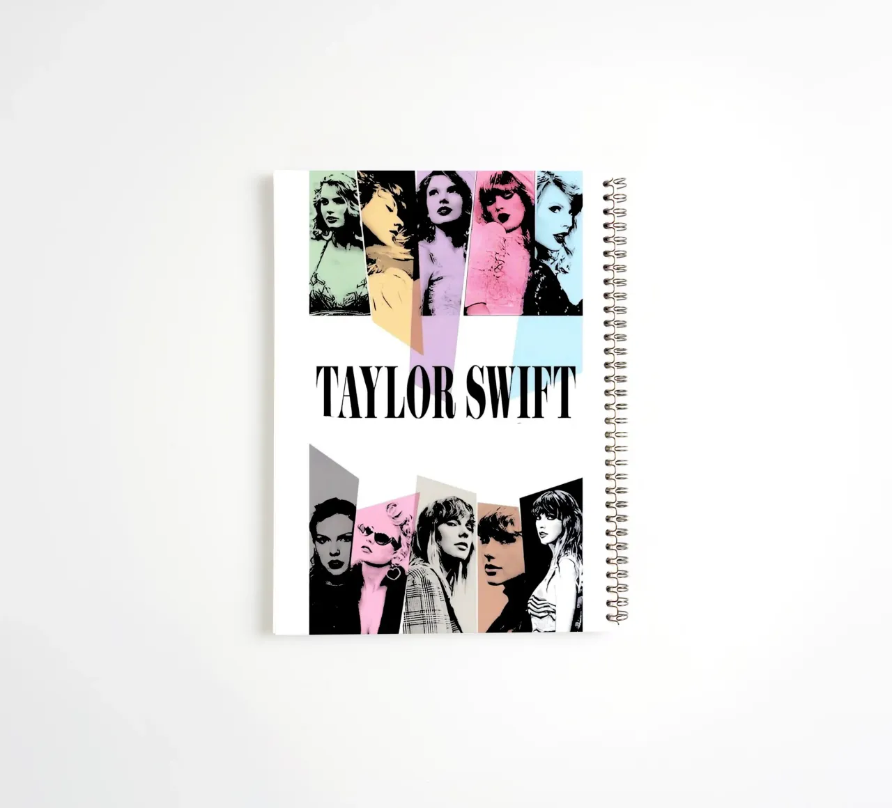 Taylor Swift 12 Art spiral notebook by music soul