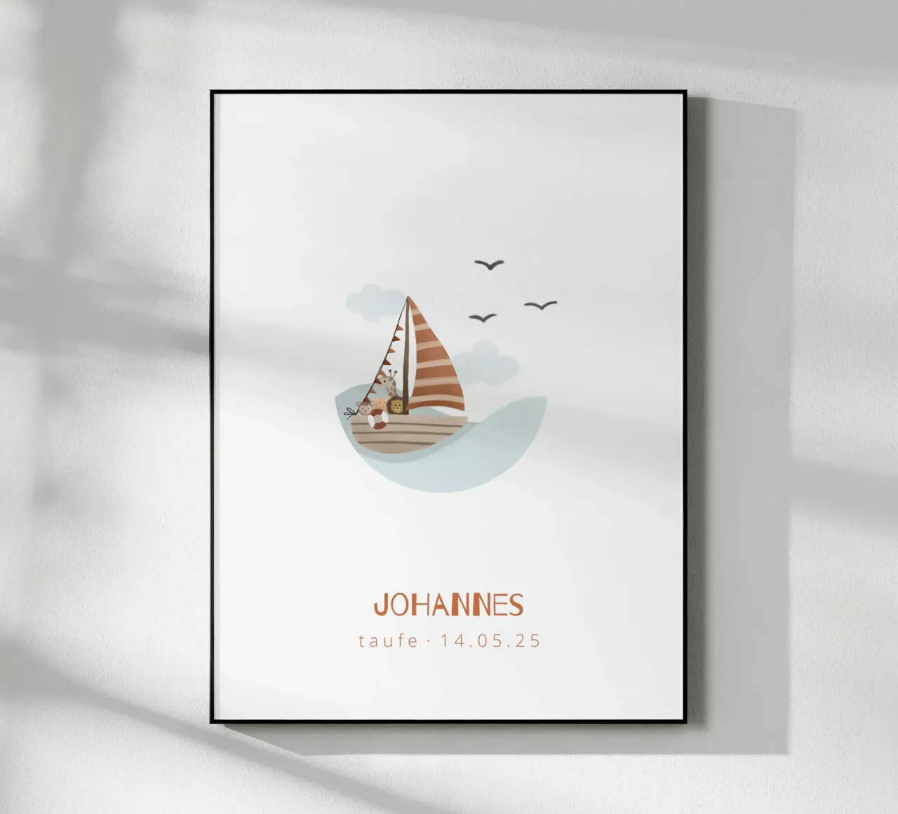 Nave a vela plexiglass da Kartenliebe