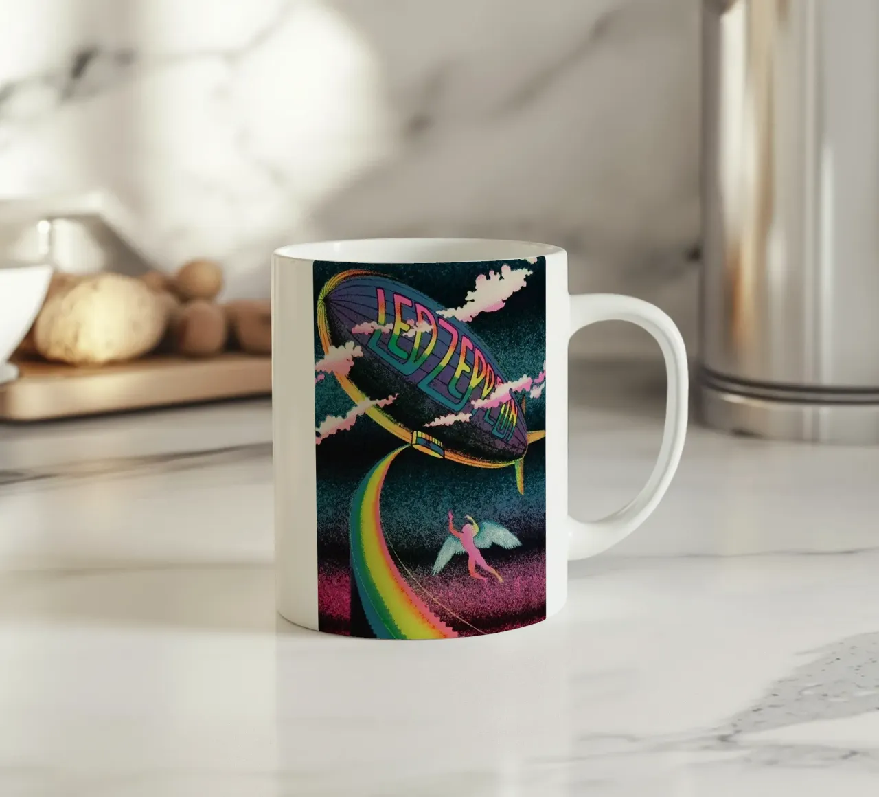 led zeppelin band tazza in ceramica da vanhesling