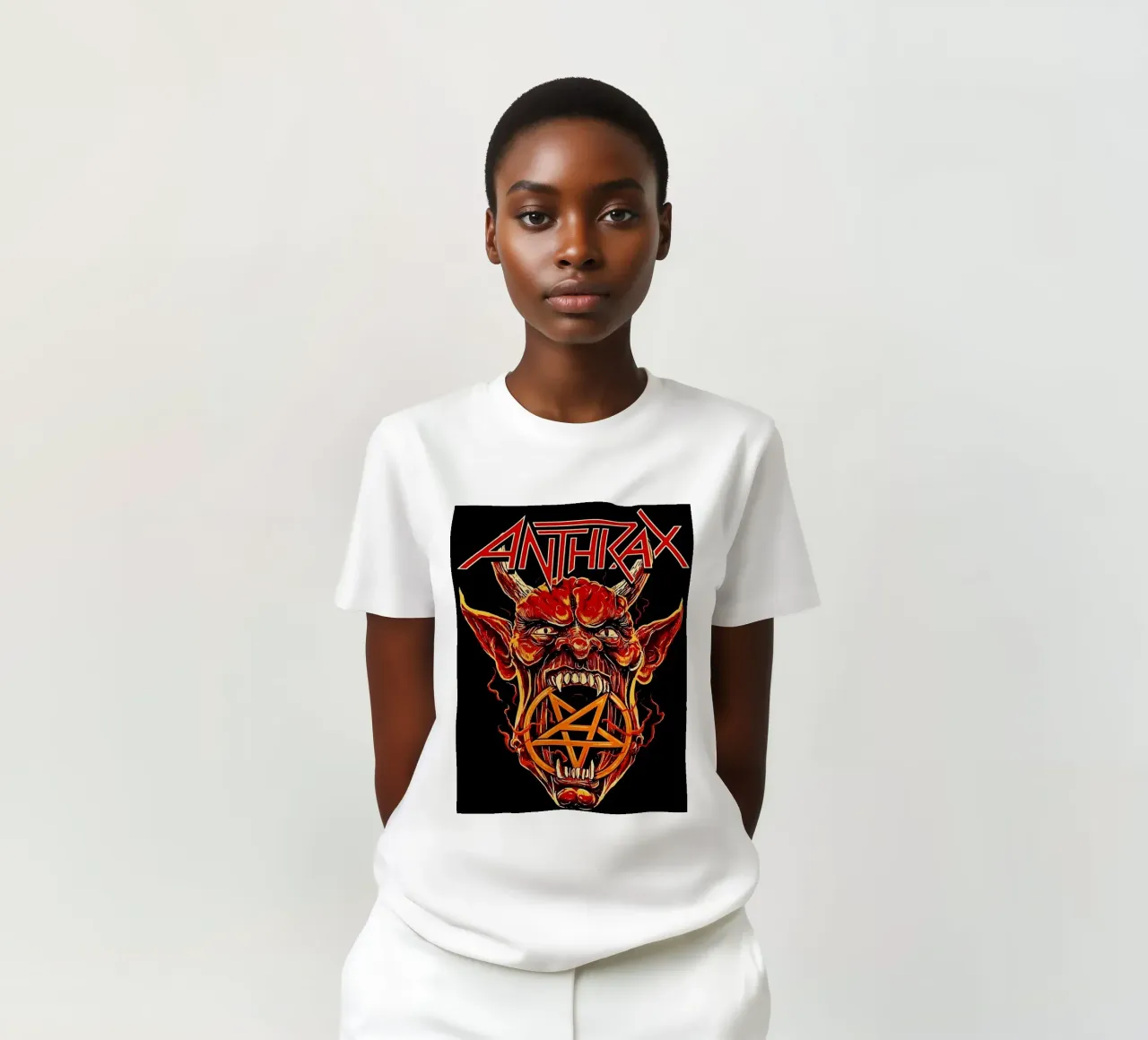 groupe anthrax t-shirt de vanhesling
